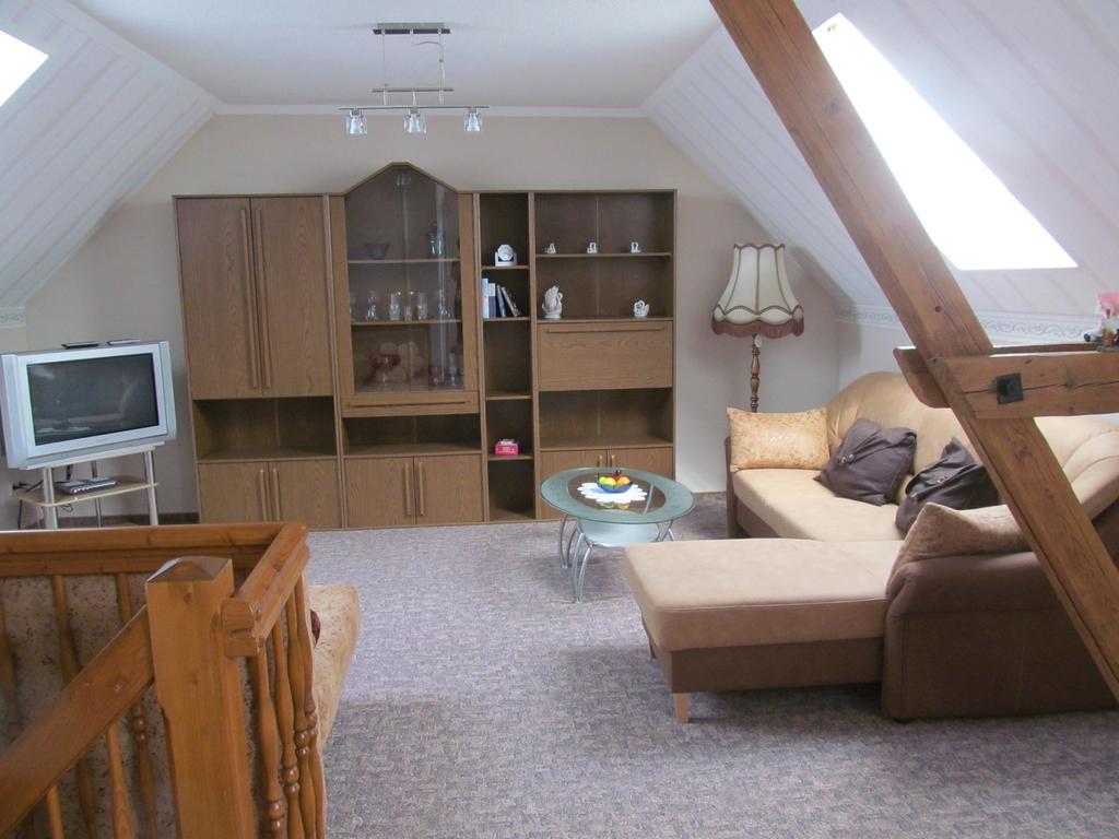 Ferienwohnung Am Storchennest Schmogrow Екстериор снимка